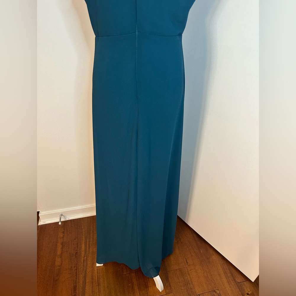 BHLDN MARCO Caspian Sea Green Keyhole Gown Bridesmaid Dress XL - Picture 5 of 14